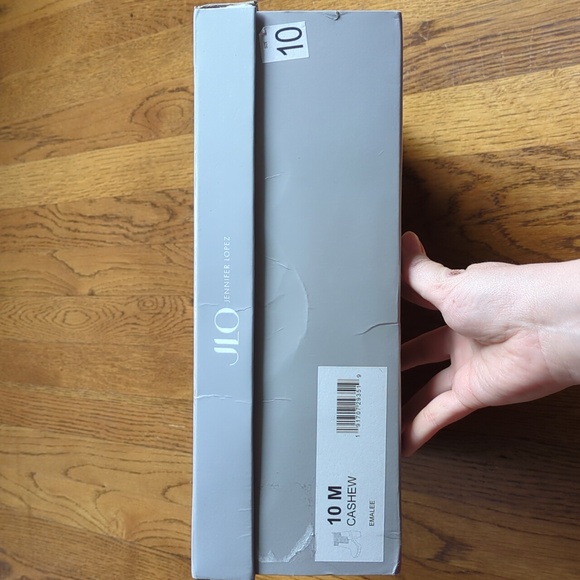 JLO Jennifer Lopez Emalee Bootie Chunky Platform Boot Women's Size 10 In Cashew - Picture 16 of 16